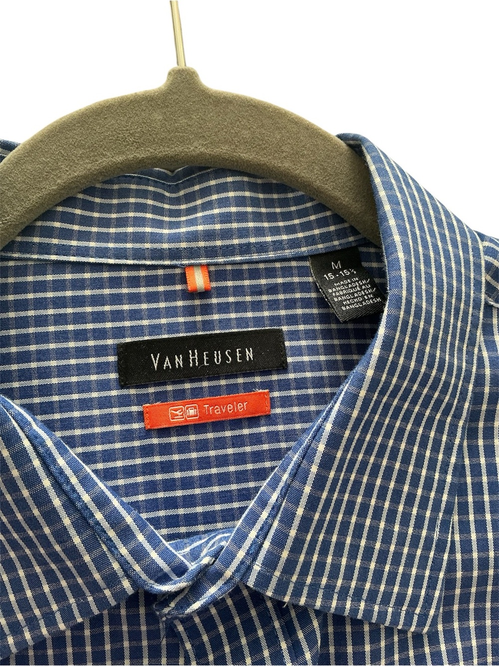 Long sleeves shirt, VAN HEUSEN “Traveler” shirt, Size M